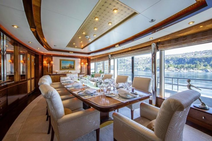 SEA WALK | 2005 62m (204′5″) Luxury Tri-Deck Steel Motor Yacht built by Dutch shipyard OCEANCO