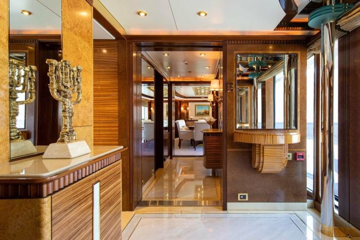 SEA WALK | 2005 62m (204′5″) Luxury Tri-Deck Steel Motor Yacht built by Dutch shipyard OCEANCO