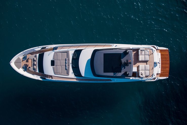 SEVEN | 2021 27.6m Sanlorenzo SL90 Assymetric Luxury Performance Flybridge Motor Yacht from Sanlorenzo Italian shipyard