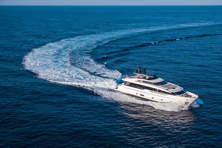 SEVEN | 2021 27.6m Sanlorenzo SL90 Assymetric Luxury Performance Flybridge Motor Yacht from Sanlorenzo Italian shipyard