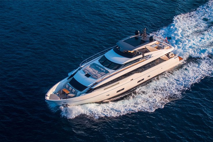 SEVEN | 2021 27.6m Sanlorenzo SL90 Assymetric Luxury Performance Flybridge Motor Yacht from Sanlorenzo Italian shipyard