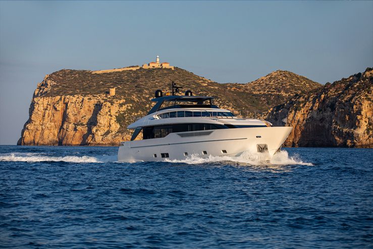 SEVEN | 2021 27.6m Sanlorenzo SL90 Assymetric Luxury Performance Flybridge Motor Yacht from Sanlorenzo Italian shipyard