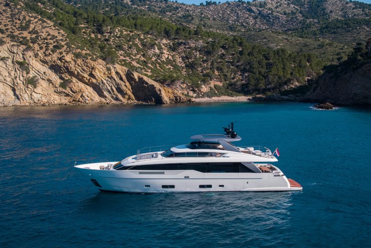 SEVEN | 2021 27.6m Sanlorenzo SL90 Assymetric Luxury Performance Flybridge Motor Yacht from Sanlorenzo Italian shipyard