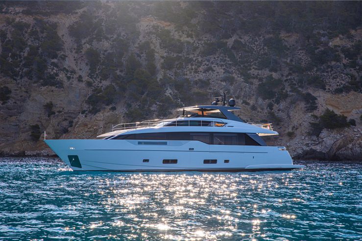 SEVEN | 2021 27.6m Sanlorenzo SL90 Assymetric Luxury Performance Flybridge Motor Yacht from Sanlorenzo Italian shipyard