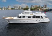 SIMARON | 1999 85ft (26m) Luxury Aluminium Motor Yacht built US shipyard Burger Boat