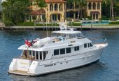 SIMARON | 1999 85ft (26m) Luxury Aluminium Motor Yacht built US shipyard Burger Boat