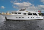 SIMARON | 1999 85ft (26m) Luxury Aluminium Motor Yacht built US shipyard Burger Boat