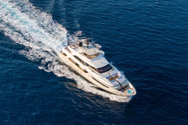 TAKARA ONE | 2016 38m (125ft) Luxury Motor Yacht from Italian shipyard SANLORENZO