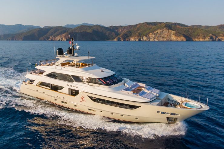 TAKARA ONE | 2016 38m (125ft) Luxury Motor Yacht from Italian shipyard SANLORENZO