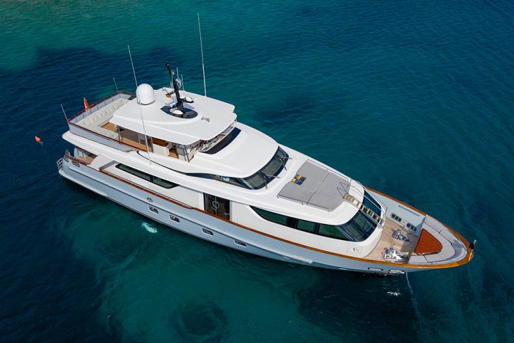 VALENTINA II | 2011 27.6m Luxury Flybridge Motor Yacht from Italian shipyard Sanlorenzo