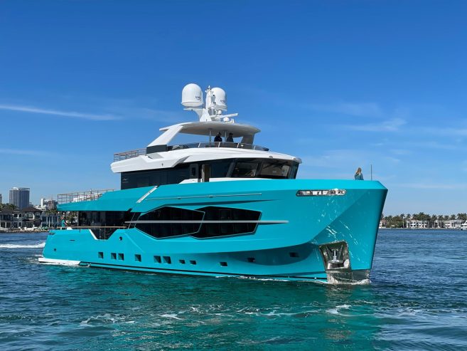 ZARANIA | 2021 105ft (33m) Luxury Explorer Steel Motor Yacht built by Turkish shipyard Numarine