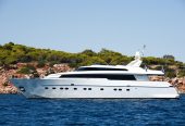 ZEN | 2004 26.8m (87′11″) Luxury Flybridge Performance Motor Yacht from Italian shipyard SANLORENZO