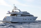 ZEN | 2004 26.8m (87′11″) Luxury Flybridge Performance Motor Yacht from Italian shipyard SANLORENZO