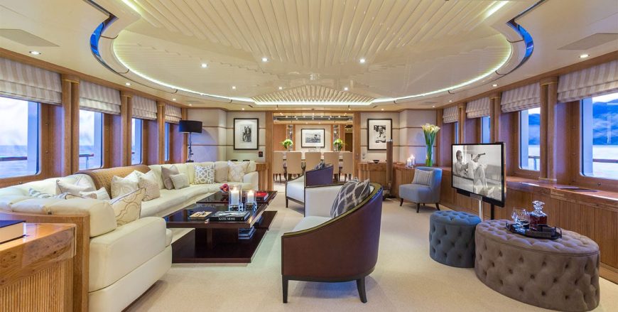 AIR | 1998 49.9m (163ft 9in) Luxury Tri-Deck Motor Yacht from Italian shipyard BENETTI