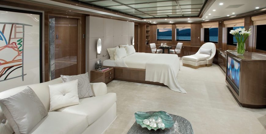 ALFA NERO | 2007 82m (269′) Luxury Tri-Deck Motor Yacht from Dutch shipyard OCEANCO