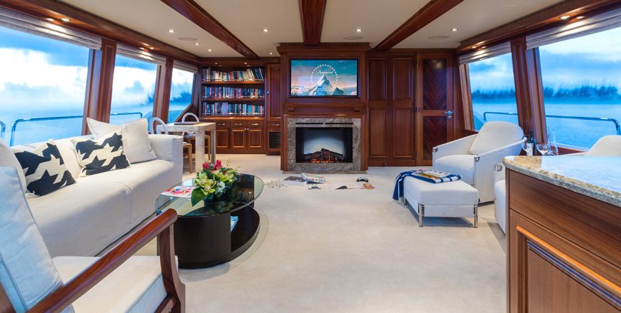 ALL INN | 2008 39.62m (130ft) Luxury Flybridge Motor Yacht from American shipyard Westport