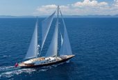 ANTARA | 1991 46.33m (152ft) Classic World Cruising Steel Sail Yacht from Italian shipyard Perini Navi