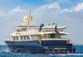 ARIADNE | 1979 37.8m (124′) Classic Luxury Aluminium Motor Yacht from American shipyard BREAUX BAYCRAFT