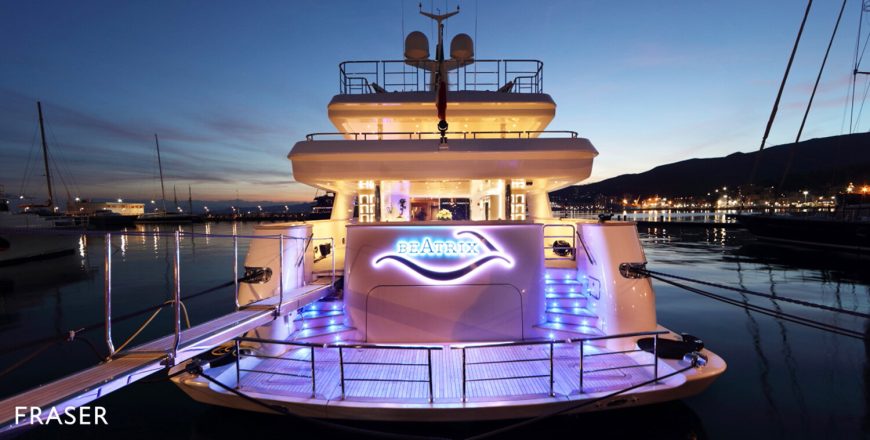 BEATRIX | 2015 50m (164’1″) Luxury Tri-Deck Steel Motor Yacht from Italian shipyard Cantieri di Navali