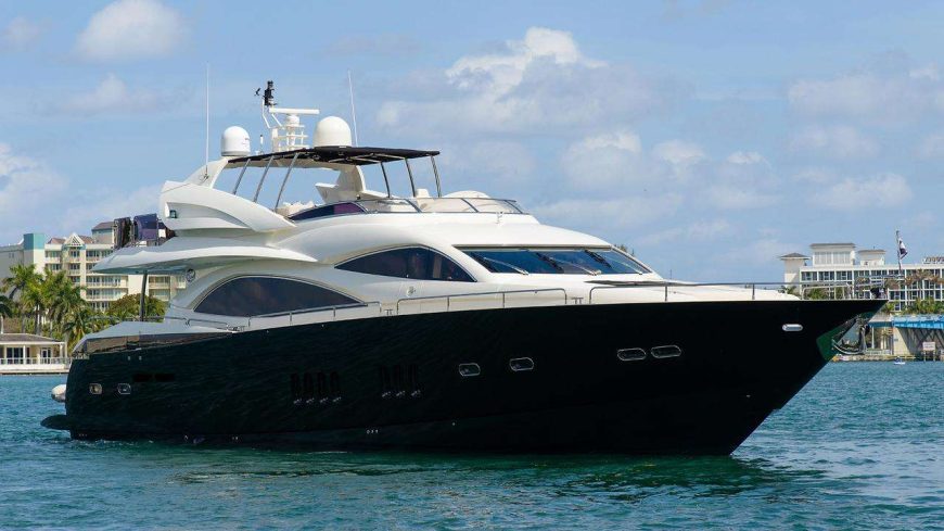 CATALANA | 2007 27.43m Luxury Flybridge Sport Motor Yacht from British shipyard Sunseeker