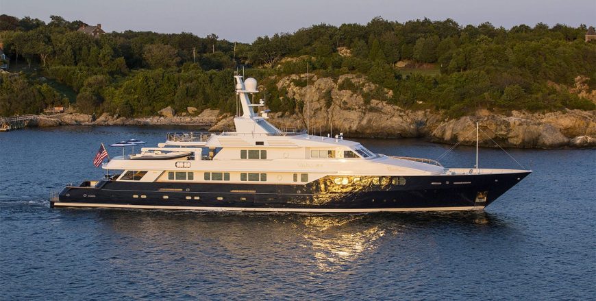 CHANTAL MA VIE | 1993 54.56m (179ft) Luxury Steel Motor Yacht from Dutch shipyard FEADSHIP