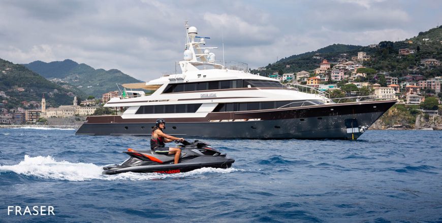 CLOUD ATLAS | 1990 46m (150ft 11in) Classic Tri-Deck Luxury Aluminium Motor Yacht from Australian shipyard Lloyds Ships