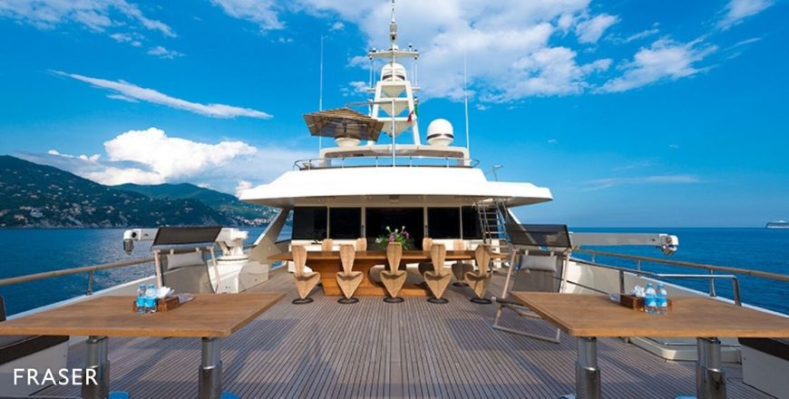 CLOUD ATLAS | 1990 46m (150ft 11in) Classic Tri-Deck Luxury Aluminium Motor Yacht from Australian shipyard Lloyds Ships