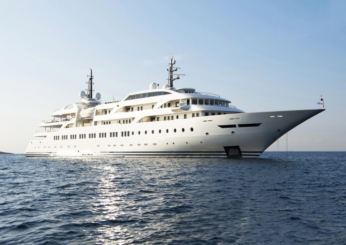 DREAM | 1997 106.5m (347′7″) Luxury Steel Motor Yacht from Olympic Yachts