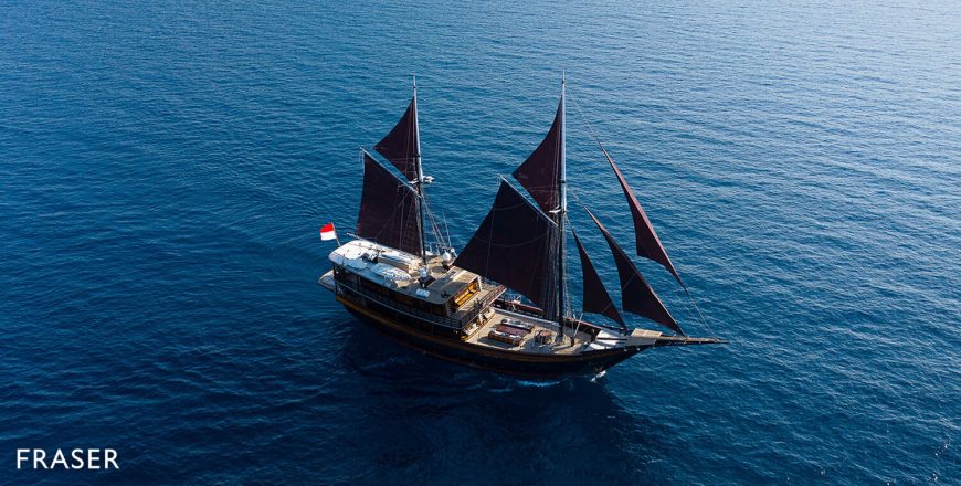 DUNIA BARU | 2014 167ft (51m) Indonesian Phinisi Sail Yacht