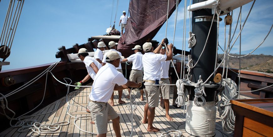 DUNIA BARU | 2014 167ft (51m) Indonesian Phinisi Sail Yacht