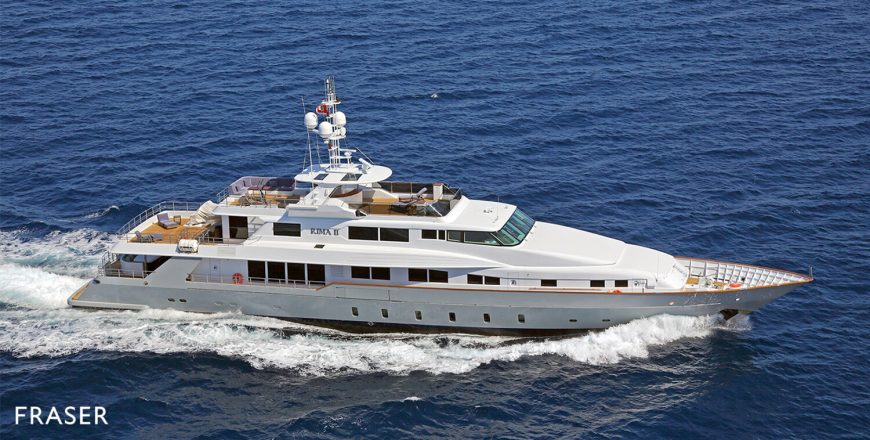 EGO | 1987 49.5m (162’5″) Classic Luxury Motor Yacht from Italian shipyard BENETTI