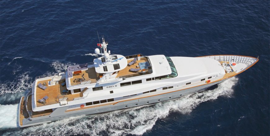 EGO | 1987 49.5m (162’5″) Classic Luxury Motor Yacht from Italian shipyard BENETTI