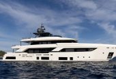 EROS | 2019 37.04m (121′6″) Luxury Flybridge Motor Yacht from Italian shipyard Ferretti Custom Line