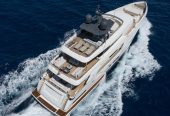 EROS | 2019 37.04m (121′6″) Luxury Flybridge Motor Yacht from Italian shipyard Ferretti Custom Line