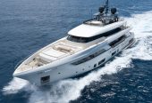 EROS | 2019 37.04m (121′6″) Luxury Flybridge Motor Yacht from Italian shipyard Ferretti Custom Line