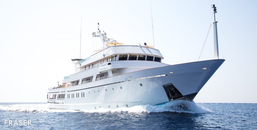 ESMERALDA | 1981 61.57m (202′) Luxury Steel Explorer Motor Yacht from Italian shipyard Codecasa