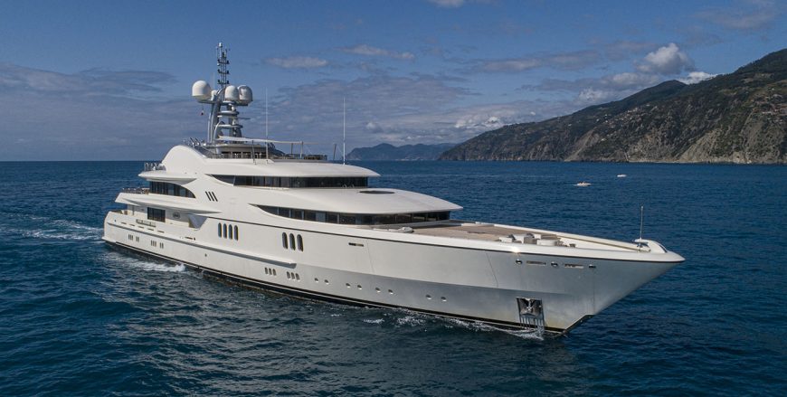 FIREBIRD | 2007 67.07m (220′1″) Luxury Steel Motor Yacht from Dutch shipyard FEADSHIP