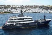 FORCE BLUE | 2002 70m (229′8″) Luxury Steel Motor Yacht from Danish shipyard Royal Denship