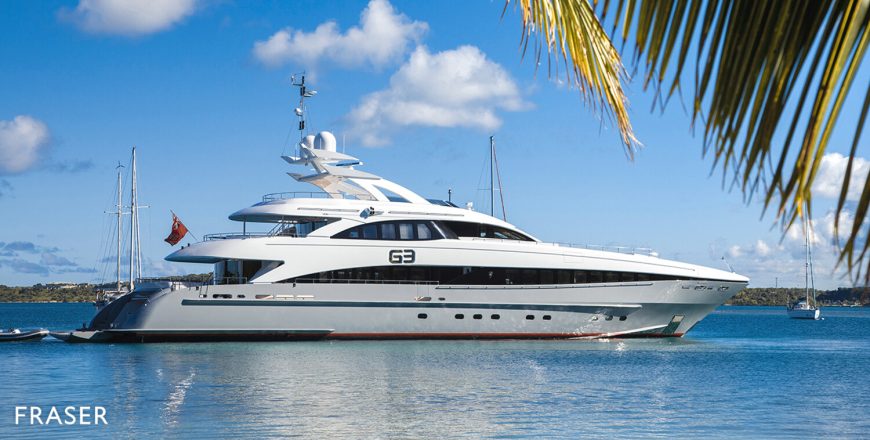 G3 | 2008 44m (144′4″) Luxury Performance Aluminium Motor Yacht from Dutch shipyard HEESEN