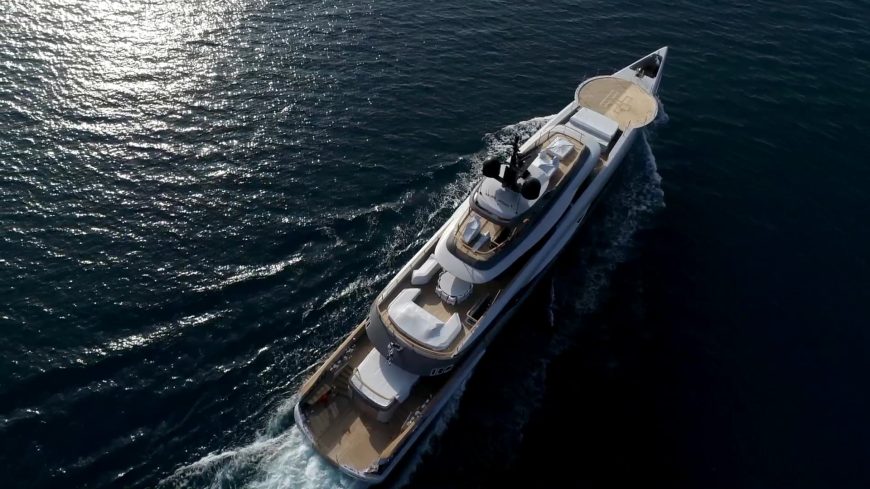 GECO | 2020 55.2m (181′1″) Luxury Tr-Deck Motor Yacht from Italian shipyard ADMIRAL