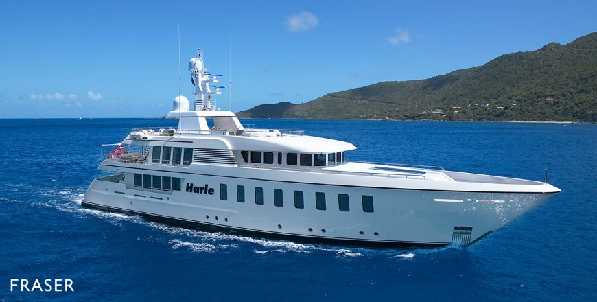 HARLE | 2007 45m (147′8″) Luxury Steel Motor Yacht from Dutch shipyard FEADSHIP