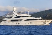 HARMONY III | 2009 43.6m (143′1″) Luxury Tri-Deck Motor Yacht from Italian shipyard Benetti