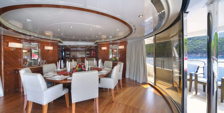 HARMONY III | 2009 43.6m (143′1″) Luxury Tri-Deck Motor Yacht from Italian shipyard Benetti