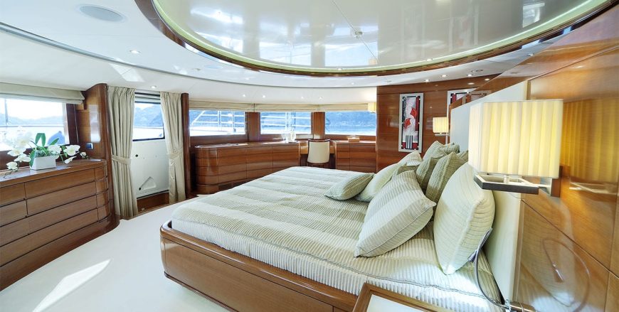 HARMONY III | 2009 43.6m (143′1″) Luxury Tri-Deck Motor Yacht from Italian shipyard Benetti