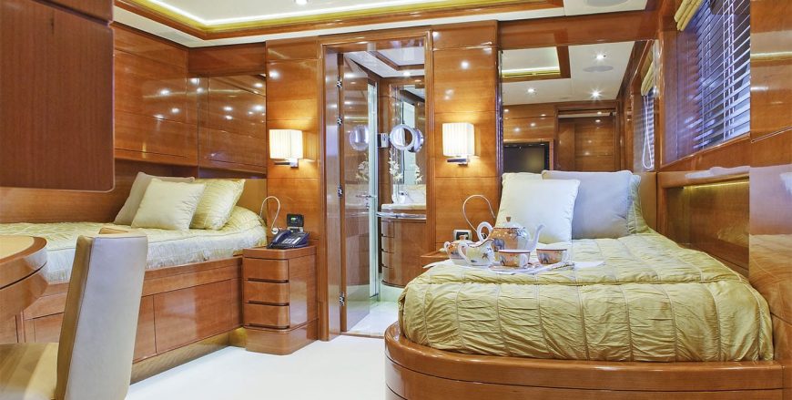 HARMONY III | 2009 43.6m (143′1″) Luxury Tri-Deck Motor Yacht from Italian shipyard Benetti