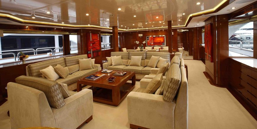 HARMONY III | 2009 43.6m (143′1″) Luxury Tri-Deck Motor Yacht from Italian shipyard Benetti