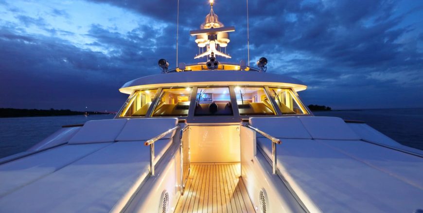 HELIOS 2 | 2002 51.13m (167′9′) Luxury Aluminium Motor Yacht from American shipyard Palmer Johnson