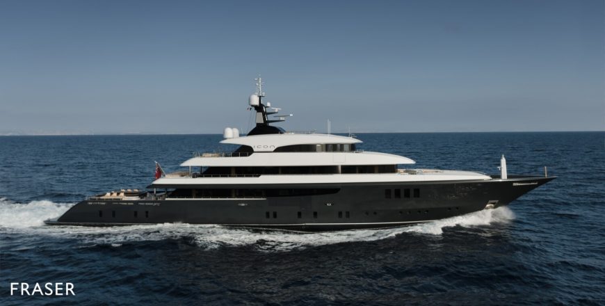 LOON | 2010 67.5m (221’5″) Luxury Steel Quad-Deck Motor Yacht from Dutch shipyard ICON YACHTS