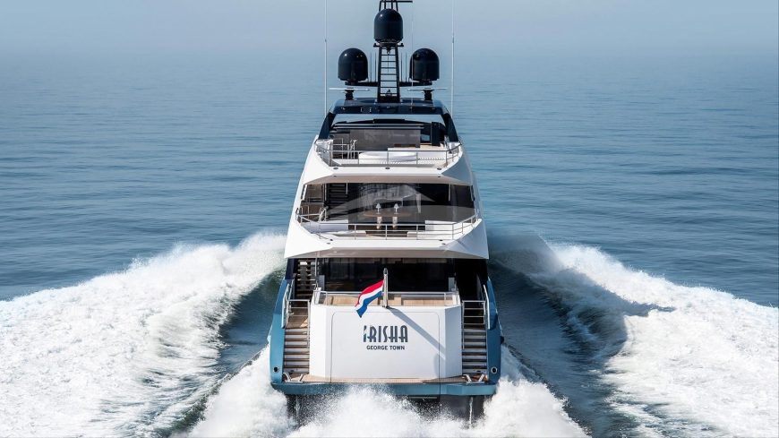 IRISHA | 2018 51m (167ft 4in) Luxury Tri-Deck Aluminium Motor Yacht from Dutch shipyard Heesen