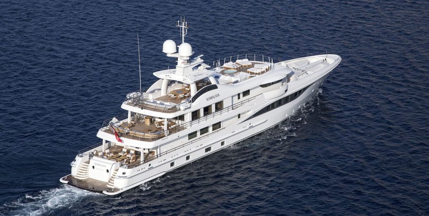 KAMALAYA | 2013 55m (180′ 5″) Luxury Steel Motor Yacht from Dutch shipyard AMELS